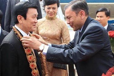 Chủ tịch nước gặp đại diện các doanh nghiệp Ấn Độ