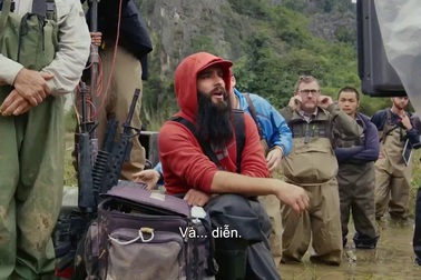 Hé lộ clip đặc biệt về cảnh đẹp Việt Nam qua góc quay của đoàn phim "Kong, đảo đầu lâu"