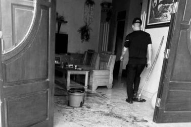 Chồng chém chết vợ ở Hải Dương