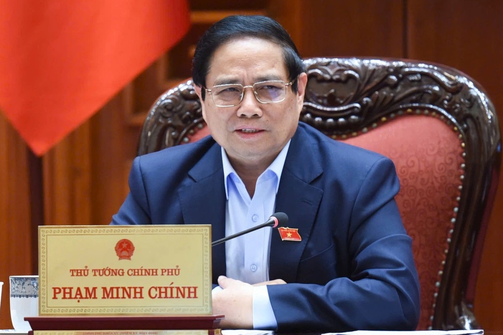 Thủ tướng Phạm Minh Chính phát biểu tại cuộc họp