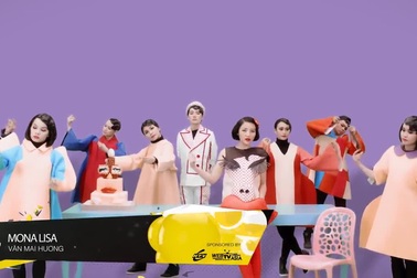 Văn Mai Hương lạ lẫm trong "Mona Lisa"