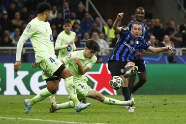 Thắng Barcelona 4-3, Inter Milan hiên ngang vào chung kết Champions League