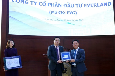 EVERLAND chính thức niêm yết trên sàn giao dịch chứng khoán TP. Hồ Chí Minh (HOSE)