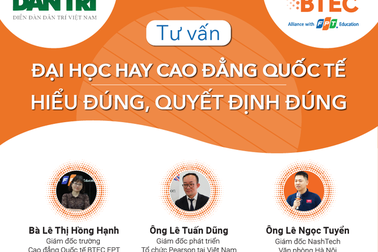 Toàn cảnh tư vấn: “Đại học hay Cao đẳng Quốc tế - Hiểu đúng, quyết định đúng”