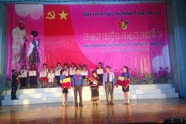 Nhiều thiếu nhi dân tộc thiểu số được tuyên dương Cháu ngoan Bác Hồ