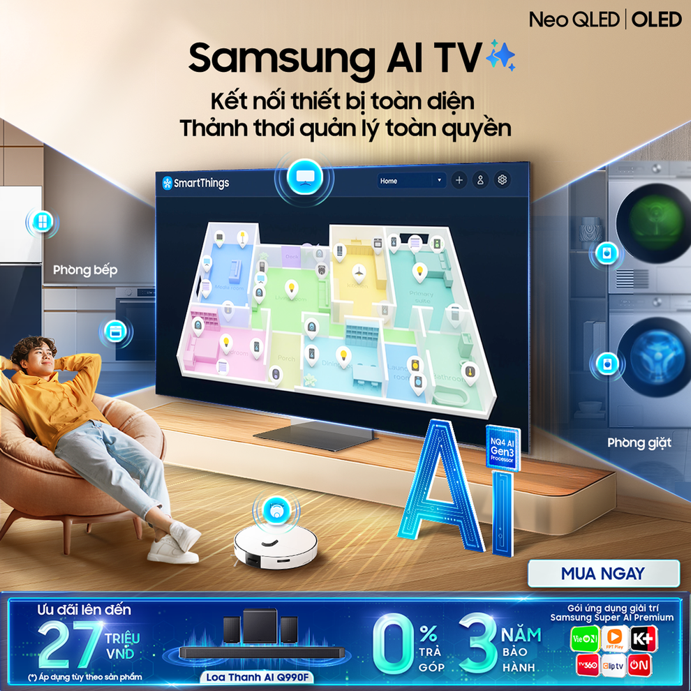 Samsung AI TV 2025 nâng cao trải nghiệm người dùng - 3 Samsung AI TV 2025 nâng cao trải nghiệm người dùng - 3