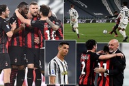 C.Ronaldo gây thất vọng lớn, Juventus thua đậm AC Milan