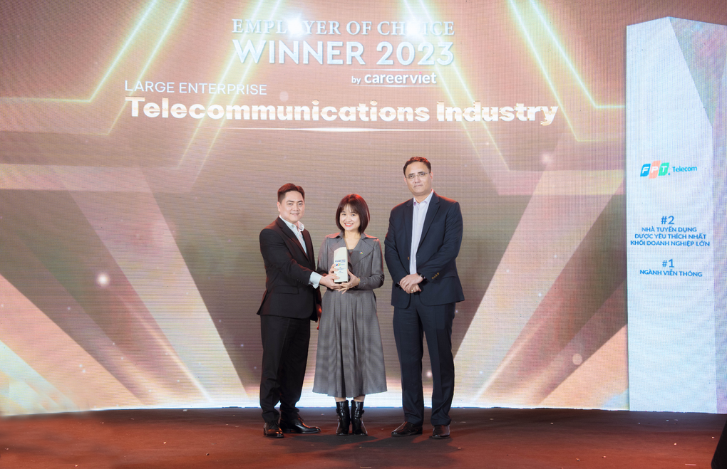FPT Telecom đứng đầu danh sách nhà tuyển dụng được yêu thích nhất ngành viễn thông - 2 FPT Telecom đứng đầu danh sách nhà tuyển dụng được yêu thích nhất ngành viễn thông - 2