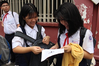 TPHCM công bố điểm chuẩn vào lớp 10