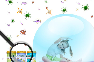 Kháng thể Lactoferrin trong sữa PureLac giúp trẻ khỏe mạnh, tránh ốm vặt