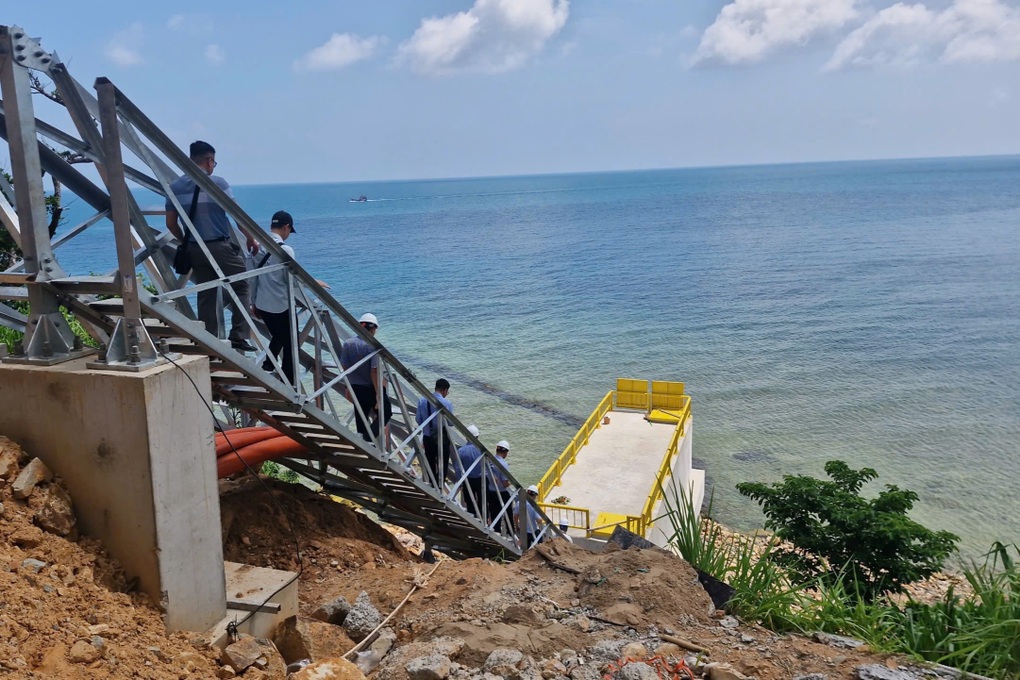 EVN đóng thử nghiệm lưới điện quốc gia ở đặc khu Côn Đảo - 1 EVN đóng thử nghiệm lưới điện quốc gia ở đặc khu Côn Đảo - 1