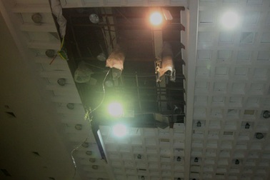 Tạm đóng cửa nhà thi đấu Phan Đình Phùng để khắc phục sự cố