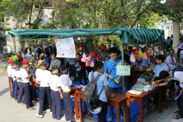 Học sinh Huế tham dự Ngày hội “Green Action Day”