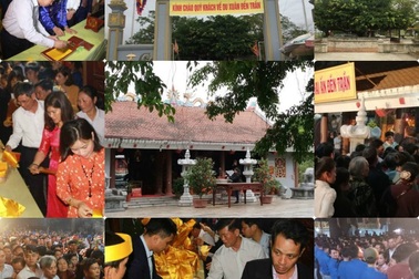 Báo cáo Bộ Văn hóa về việc phát ấn ở đền thờ Trần Hưng Đạo