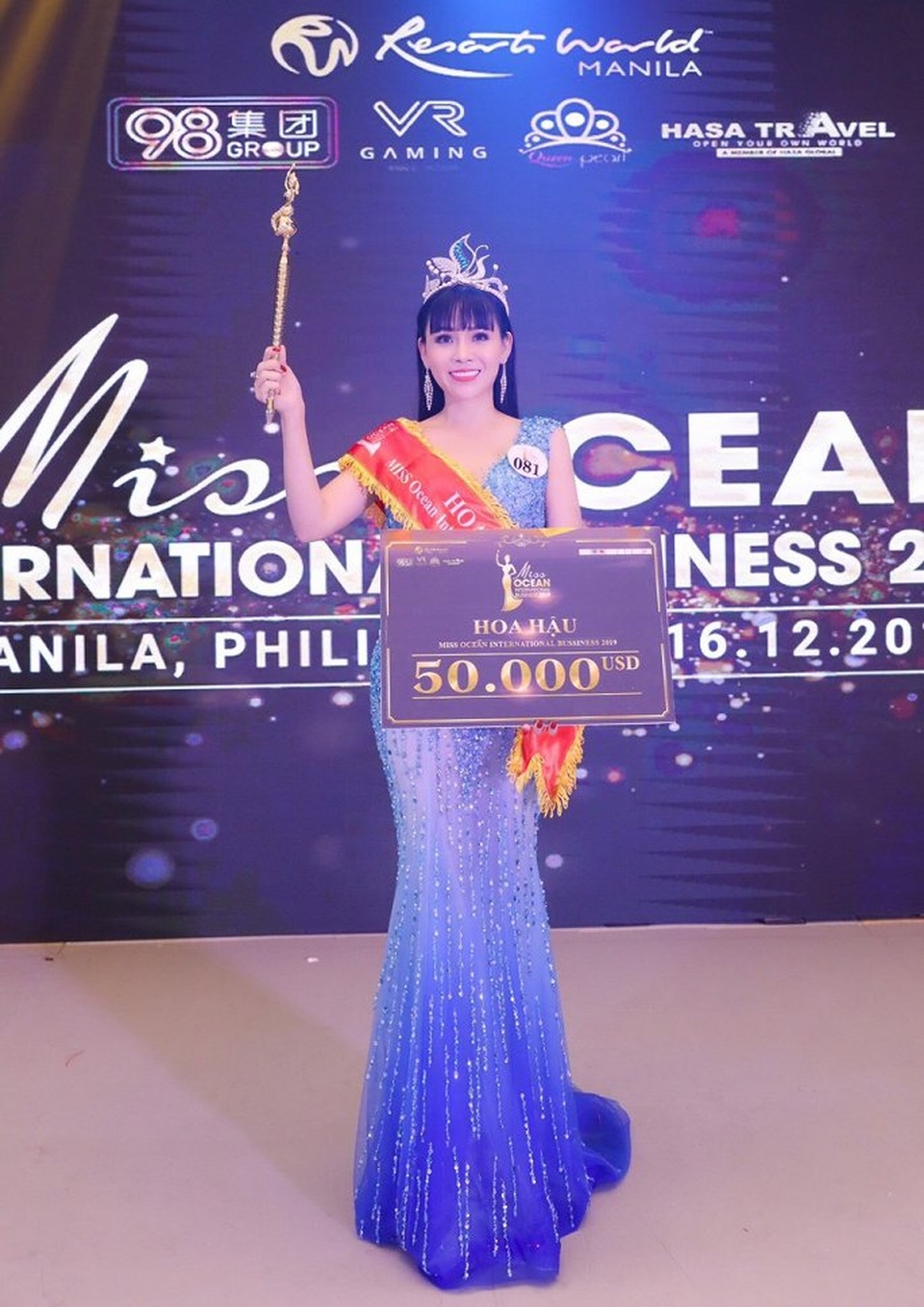 Nữ tướng Phạm Bích Thủy vinh danh hoa hậu Đại Dương doanh nhân quốc tế 2019 - 1 Nữ tướng Phạm Bích Thủy vinh danh hoa hậu Đại Dương doanh nhân quốc tế 2019 - 1