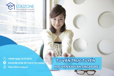 Tư vấn trực tuyến với đại diện Học viện Kaplan, Singapore