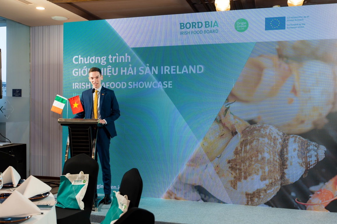 Hải sản từ đáy đại dương ở Ireland vượt nghìn cây số về Việt Nam - 1 Hải sản từ đáy đại dương ở Ireland vượt nghìn cây số về Việt Nam - 1