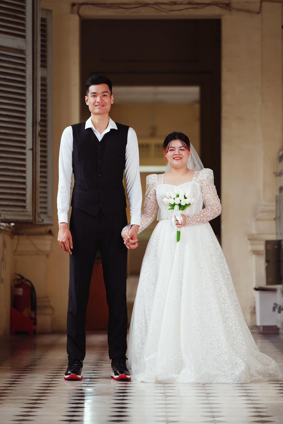 Mối tình đũa lệch của cầu thủ bóng rổ cao 2,03m và bà xã 1,62m - 7 Mối tình đũa lệch của cầu thủ bóng rổ cao 2,03m và bà xã 1,62m - 7