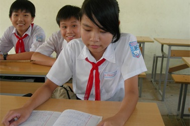 Gặp cô học trò “vào vai” con một gia đình công nhân…