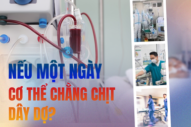 Những phút giây giành giật sự sống trong phòng hồi sức tích cực