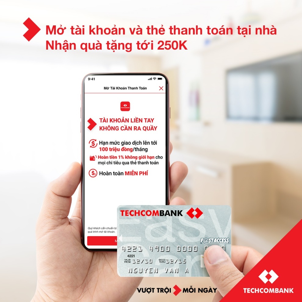 Tài khoản thanh toán: Chi tiêu tiện ích - an toàn thời dịch - 1