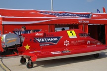 Điểm đặc biệt ở siêu thuyền máy F1 của đội đua Bình Định - Việt Nam