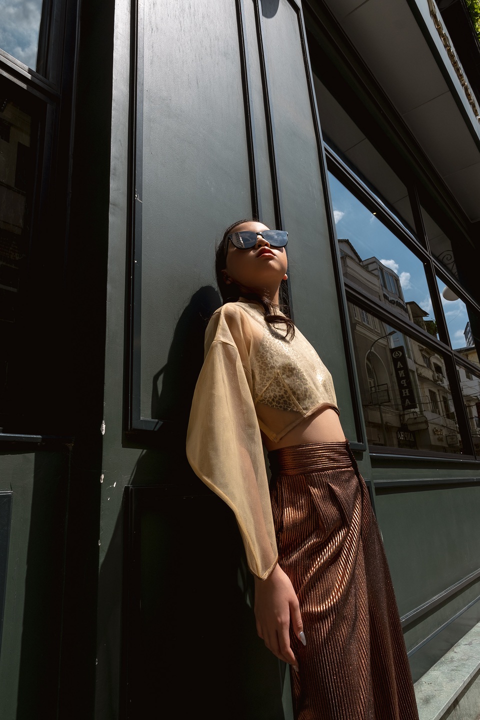 Mẫu nhí Minh Anh khoe thần thái cá tính - 5 Mẫu nhí Minh Anh khoe thần thái cá tính - 5