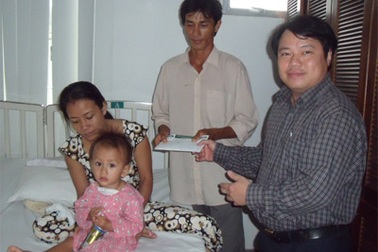 Ca phẫu thuật của cháu Thiện đã thành công tốt đẹp