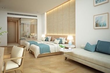 Chiêm ngưỡng căn hộ khách sạn 5 sao mặt biển Mỹ Khê