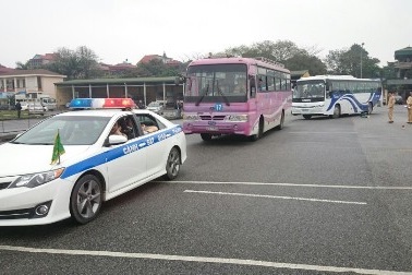 Tập huấn lái xe đưa đón đại biểu sự kiện đối ngoại IPU-132