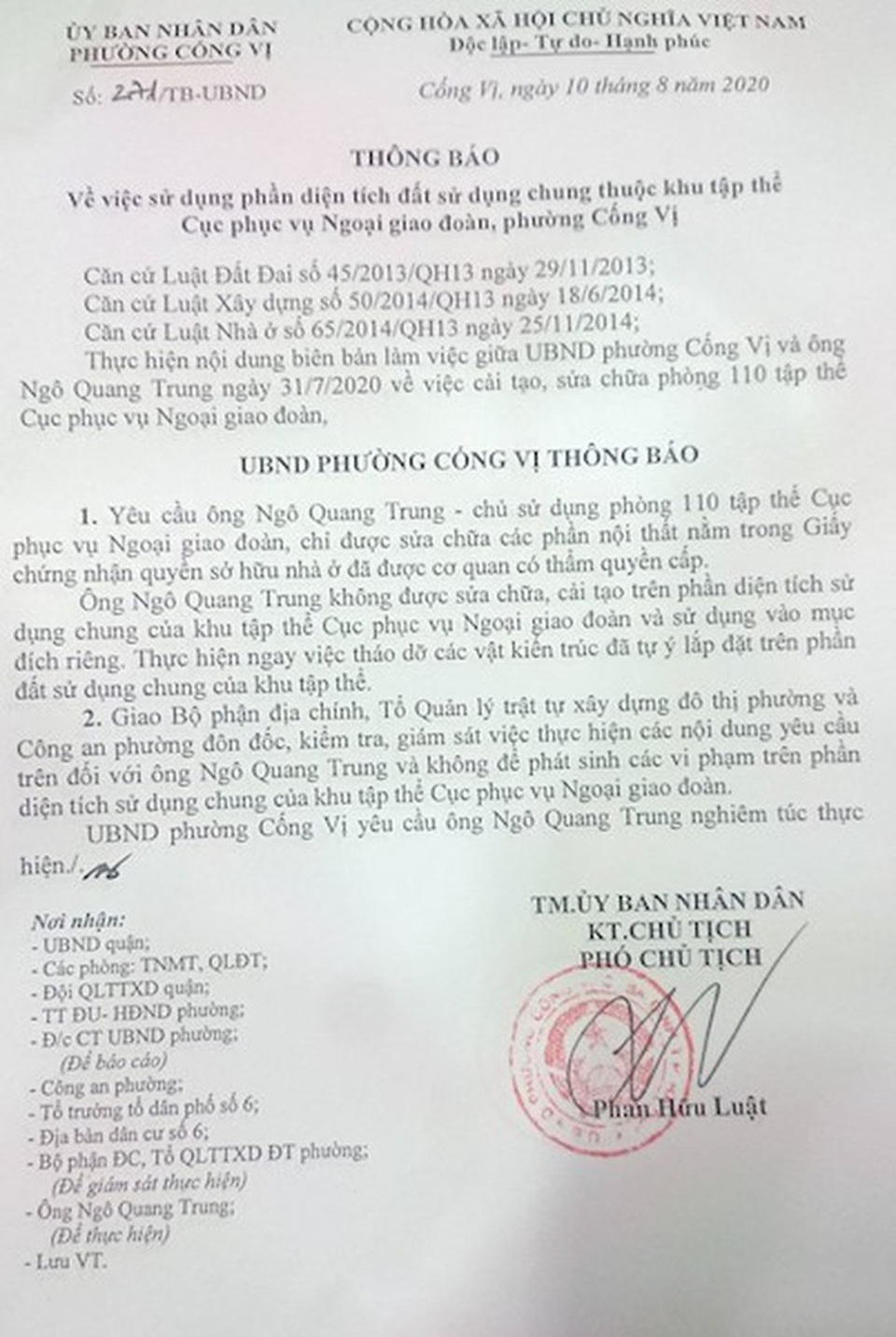 Khởi tố vụ côn đồ đập phá, đánh dân dã man giữa ban ngày tại quận Ba Đình - 5 Khởi tố vụ côn đồ đập phá, đánh dân dã man giữa ban ngày tại quận Ba Đình - 5