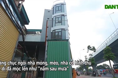 Nhà siêu mỏng, siêu méo xuất hiện trên đường nghìn tỷ