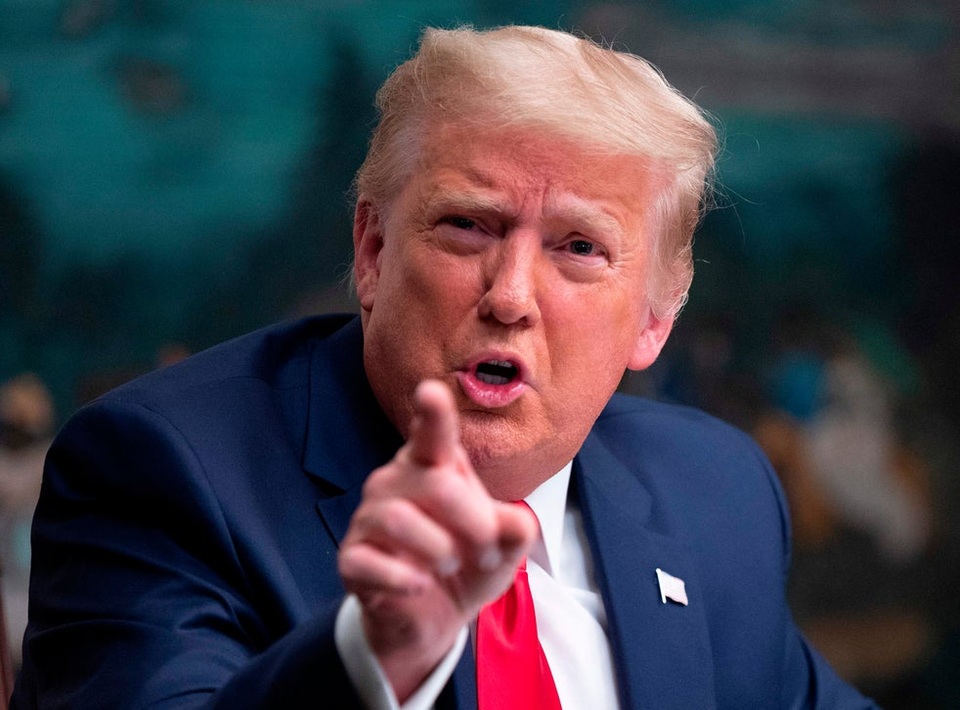Ông Trump trừng phạt Trung Quốc trong tuần cuối nhiệm kỳ - 1 Ông Trump trừng phạt Trung Quốc trong tuần cuối nhiệm kỳ - 1