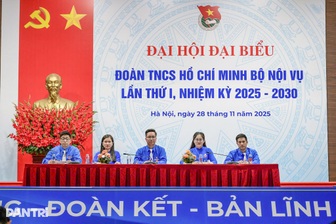 Đại hội đại biểu Đoàn Bộ Nội vụ lần thứ I: Dấu ấn xung kích vì cộng đồng