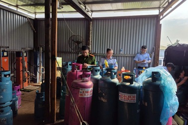 Hiểm họa cháy, nổ từ sang chiết khí gas trái phép