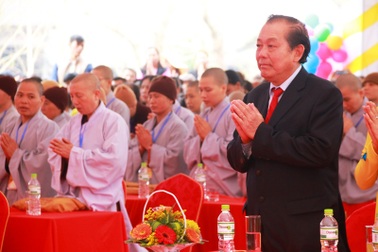 Khai hội xuân tại ngôi chùa lớn nhất Việt Nam