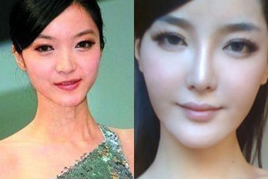 Sốc với dung nhan khi chưa chỉnh sửa của người mẫu Trung Quốc 