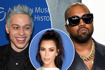 60 triệu USD để hai "tình địch" Kanye West và Pete Davidson lên võ đài
