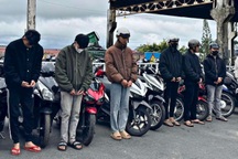 Nhóm “quái xế” náo loạn Đà Lạt bị công an xử lý