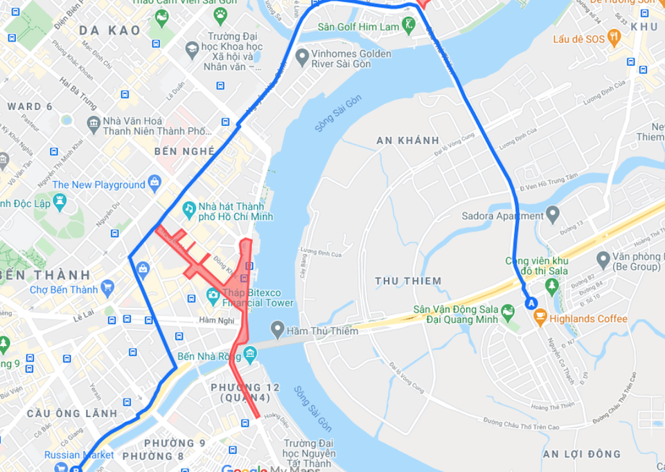 Cấm xe nhiều tuyến đường trung tâm Sài Gòn ngày cuối năm - 5 Cấm xe nhiều tuyến đường trung tâm Sài Gòn ngày cuối năm - 5