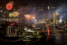 Hàng triệu người thưởng thức pháo hoa mừng đại lễ 30/4 ở TPHCM