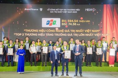 FPT là "Thương hiệu công nghệ giá trị nhất Việt Nam" 2023
