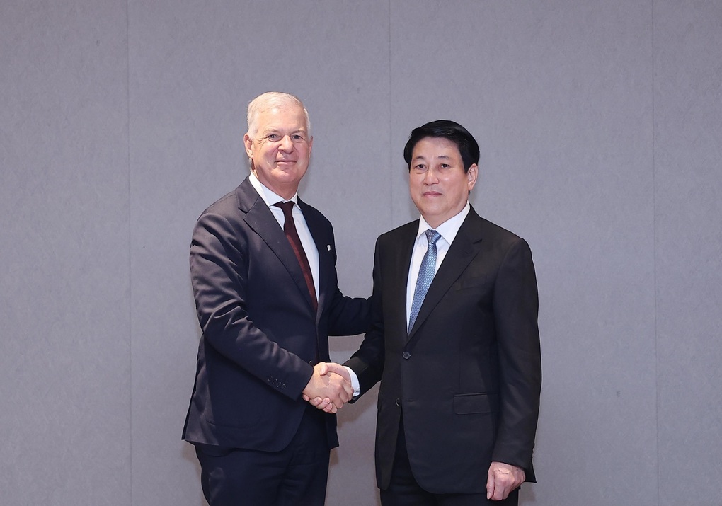 Chủ tịch nước Lương Cường tiếp Tổng Thư ký Phòng Thương mại Quốc tế - 1 Chủ tịch nước Lương Cường tiếp Tổng Thư ký Phòng Thương mại Quốc tế