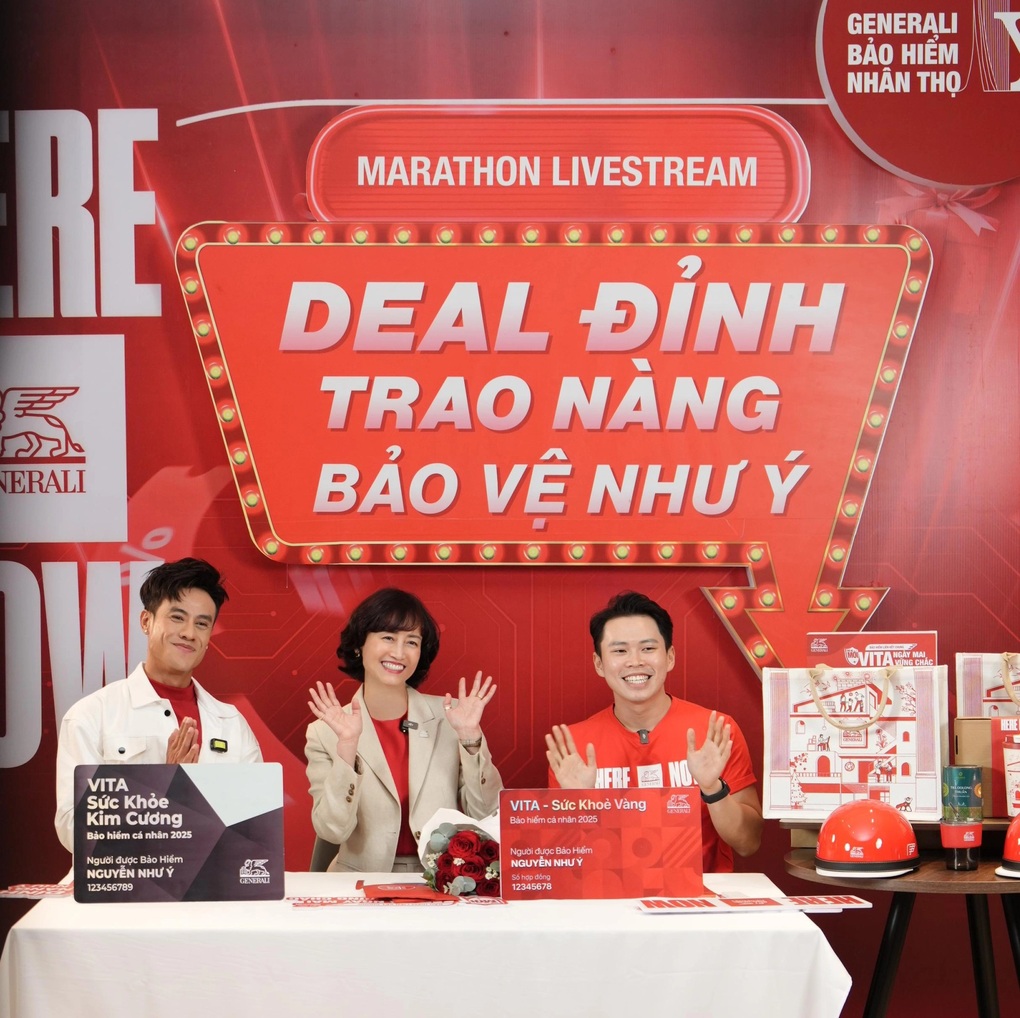 Trải nghiệm phát sóng trực tuyến từ Generali Việt Nam đạt gần 3 triệu lượt xem - 2 Trải nghiệm phát sóng trực tuyến từ Generali Việt Nam đạt gần 3 triệu lượt xem - 2