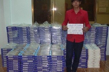 Bắt giữ hàng triệu gói thuốc lá lậu nhập ngoại