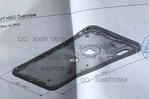 Rò rỉ bản thiết kế mặt lưng "lạ" của iPhone 8