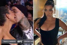 Kourtney Kardashian hôn say đắm chồng cũ Hoa hậu Mỹ