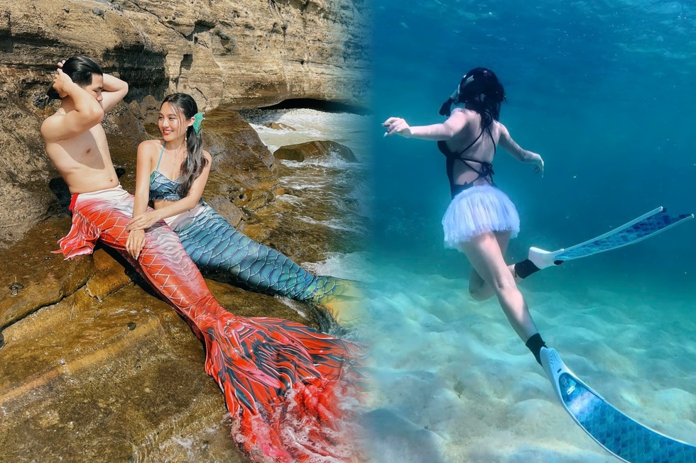 Giới trẻ Hà Nội không tiếc tiền, chi chục triệu đồng đi học làm "người cá"