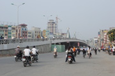 Phân luồng lại nút giao thông Ngã Tư Sở