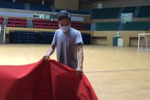 Đà Nẵng: Hối hả "giải phóng" cung thể thao để lập bệnh viện dã chiến